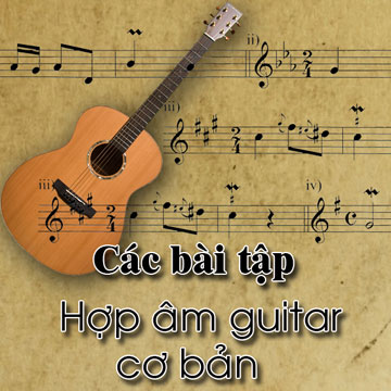 Hợp âm guitar cơ bản cho người mới tập luyện