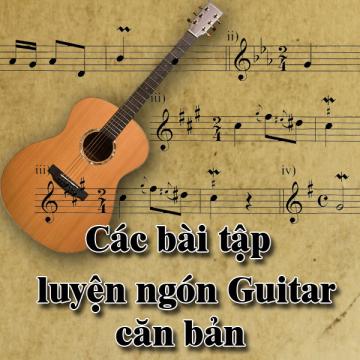 Luyện ngón đàn guitar căn bản